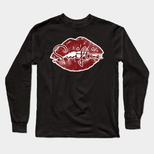 Swiftie Red Lips Long Sleeve T-Shirt